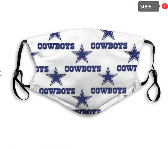 NFL Dallas cowboys #4 Dust mask with filter